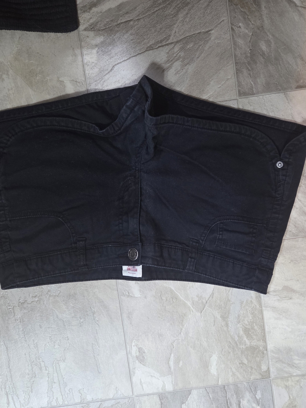 Mossimo Supply Co. Black Denim Jean Shorts